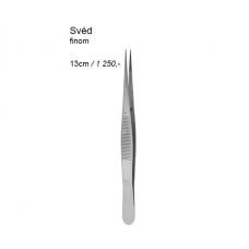 Anat&oacute;miai csipesz Sv&eacute;d 13cm finom