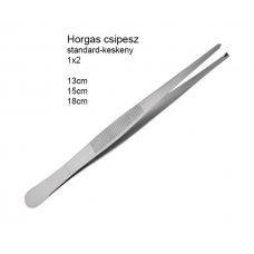 Horgas csipesz standard-keskeny 18cm