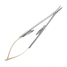 Mikro tűfog&oacute; Castr 14cm TC egyenes