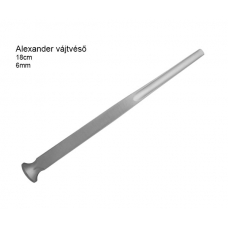 Vájtvéső Alexander 18cm 6mm